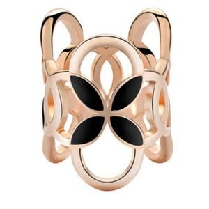 GOLD AND BLACK SCARF RING/TIE